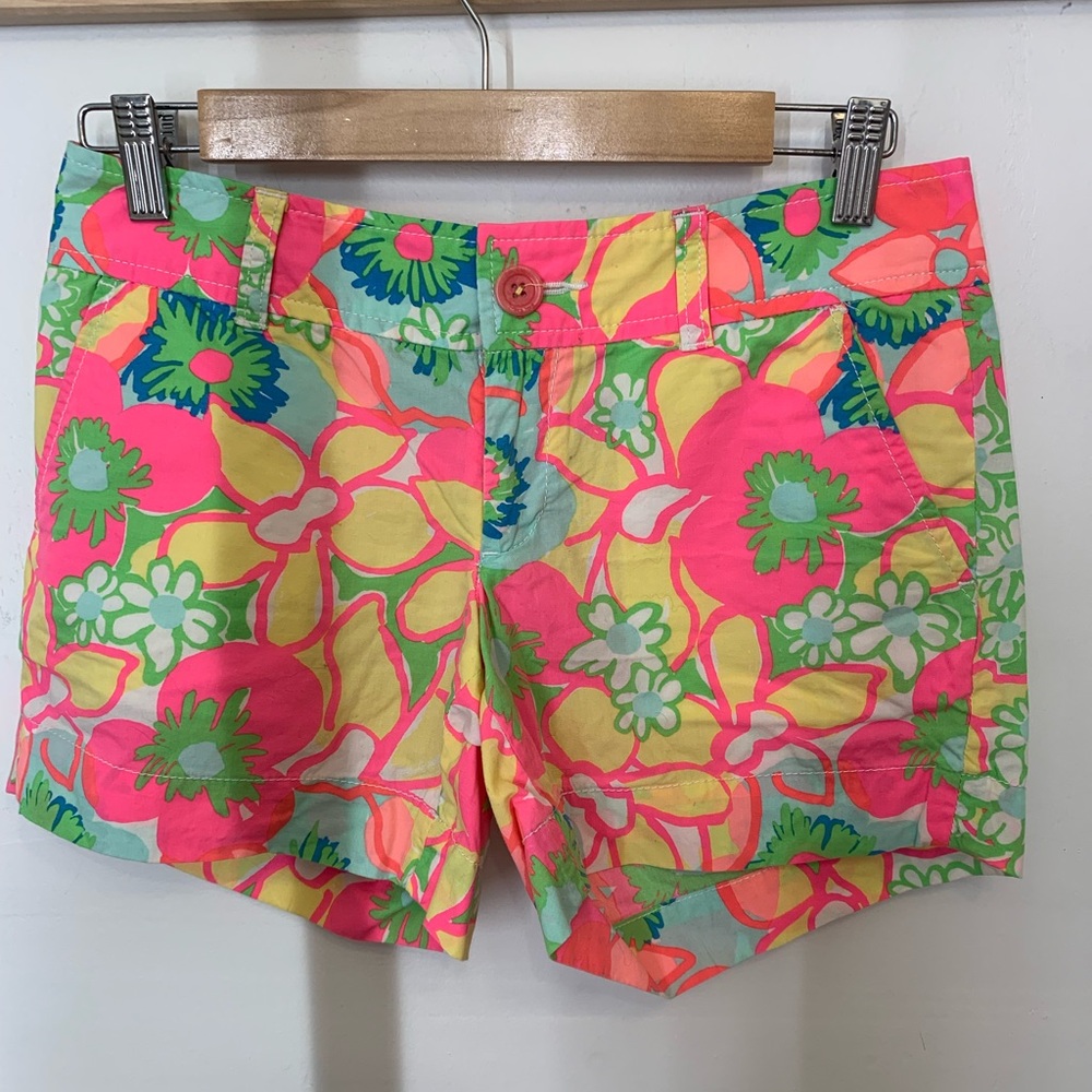 Lilly Pulitzer Callahan shorts, size 0